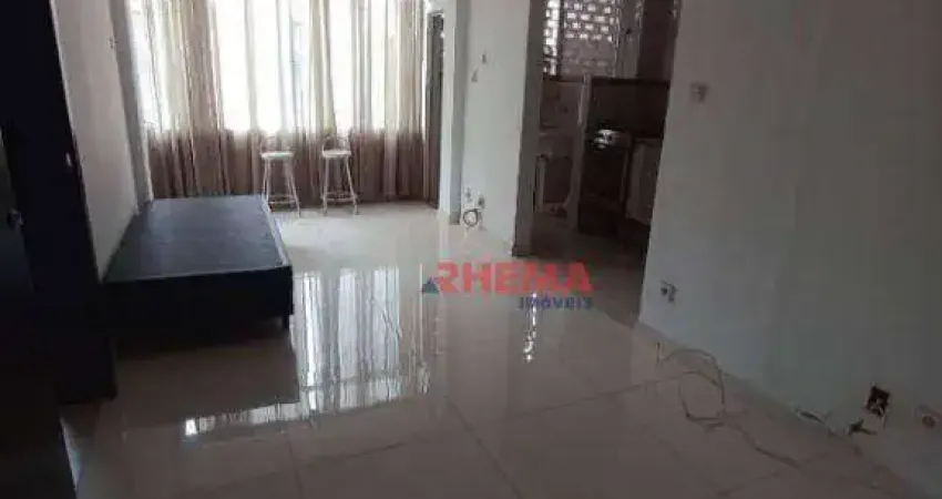 Apartamento com 1 dormitório à venda, 52 m² por r$ 250.000,00 - centro - são vicente/sp