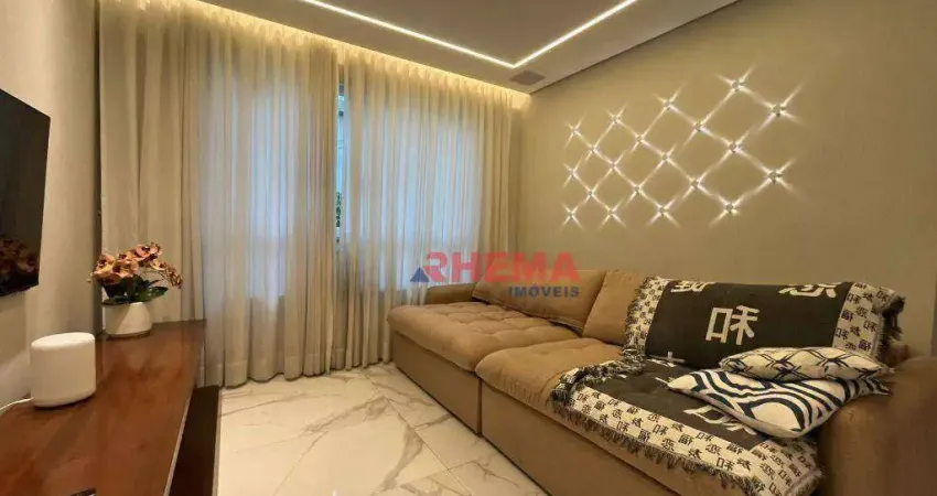 Sobrado para alugar, 1 m² por r$ 18.000,02/mês - boqueirão - santos/sp