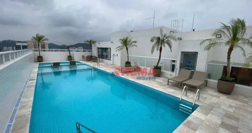 Apartamento para alugar, 65 m² por r$ 5.902,00/ano - boqueirão - santos/sp