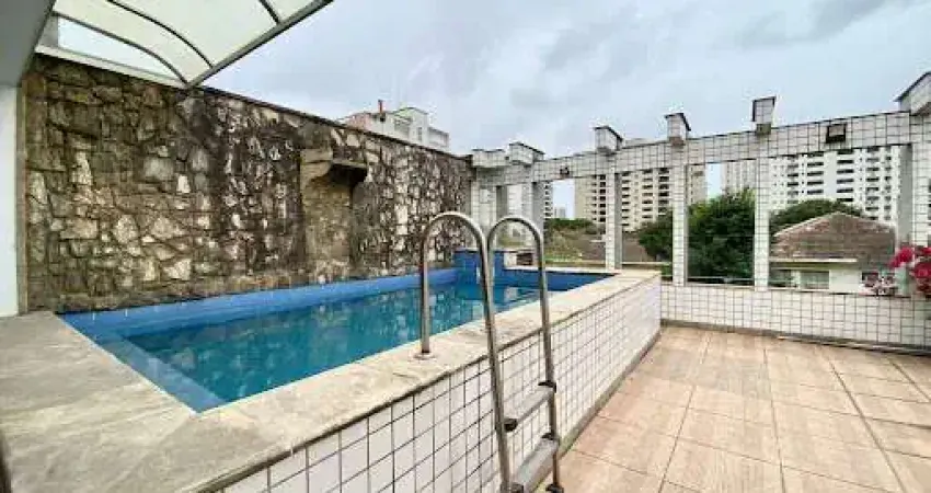 Sobrado com 3 dormitórios à venda, 330 m² por r$ 2.600.000,00 - ponta da praia - santos/sp