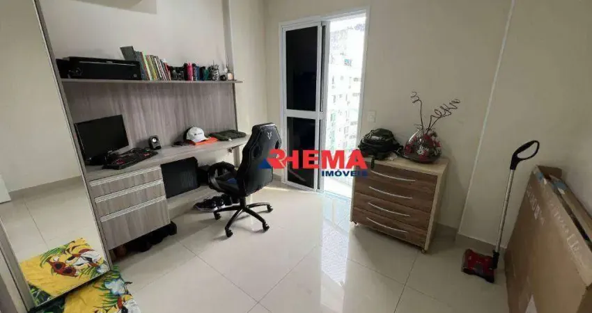 Cobertura no marapé, porteira fechada- dois dormitórios c/ suíte