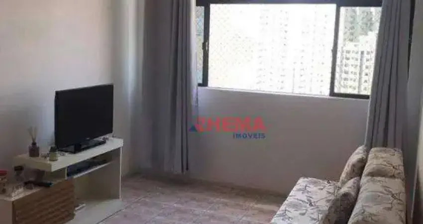 Apartamento com 1 dormitório à venda, 63 m² por r$ 730.000,00 - boqueirão - santos/sp
