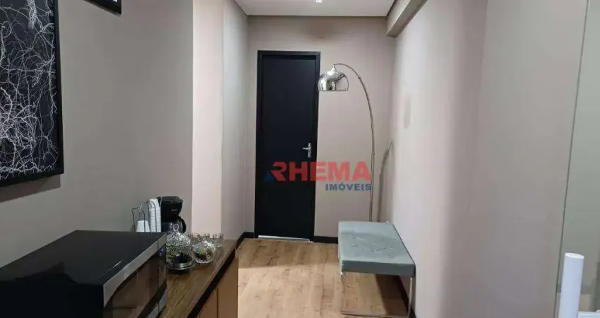 Sala comercial com 1 sala para alugar na Rua Vereador Henrique Soler, Ponta da Praia, Santos