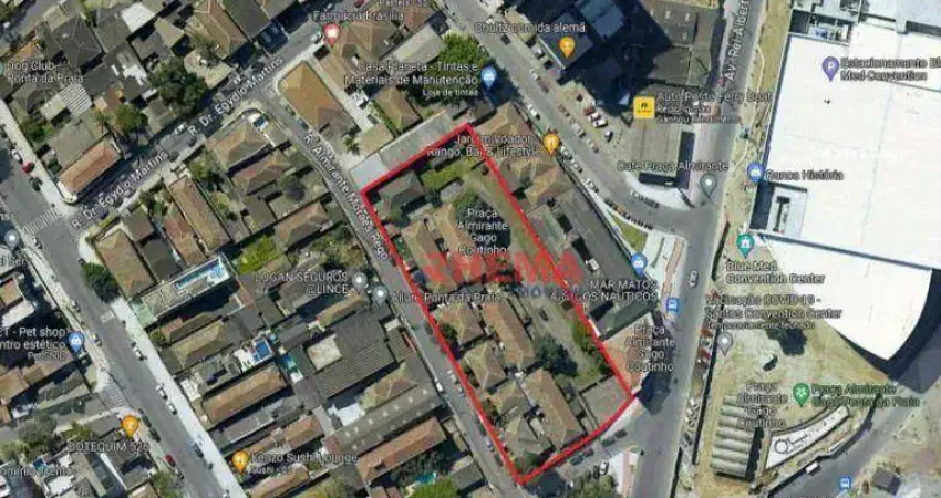 Terreno comercial para alugar na Avenida Rei Alberto I, Ponta da Praia, Santos