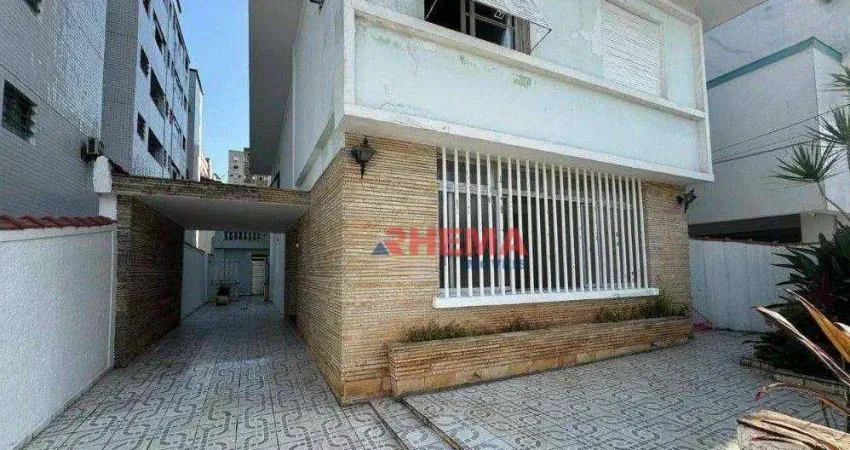 Sobrado com 4 dormitórios para alugar, 450 m² por r$ 25.000/mês - ponta da praia - santos/sp