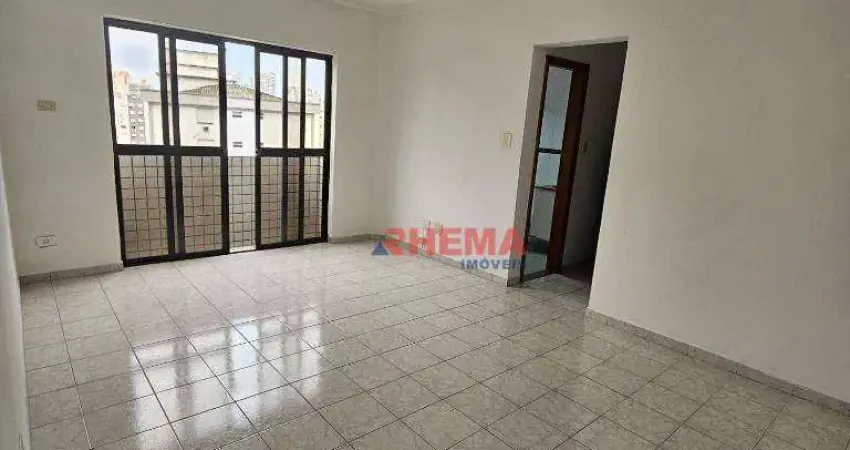Apartamento com 2 dormitórios à venda, 75 m² por r$ 520.000,00 - campo grande - santos/sp
