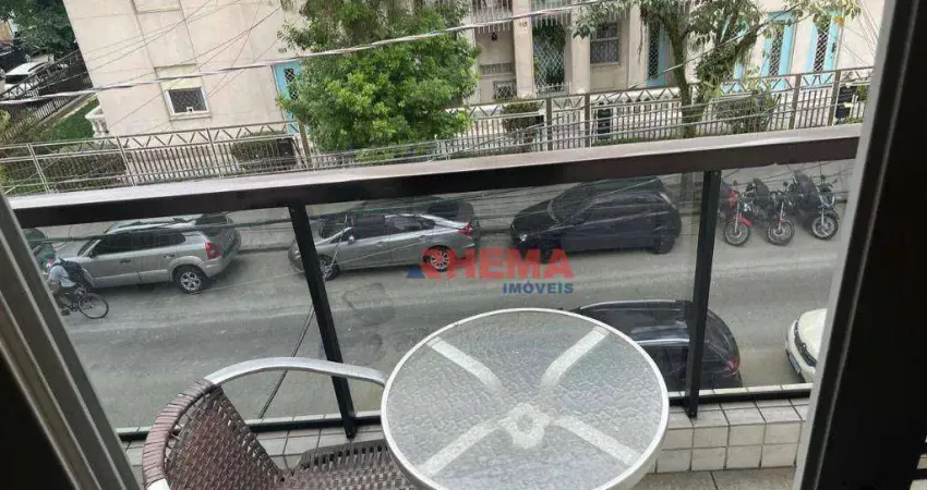 Apartamento com 3 quartos para alugar na Rua Doutor Itapura de Miranda, Boqueirão, Santos