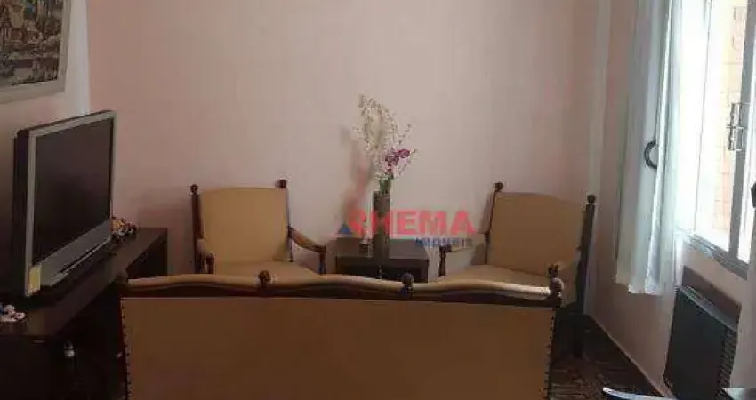 Apartamento com 2 dormitórios à venda, 66 m² por r$ 565.000,00 - aparecida - santos/sp