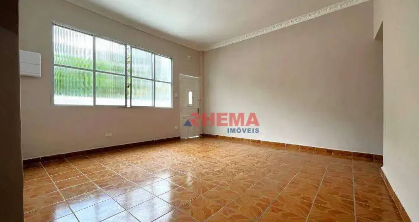 Casa com 2 dormitórios, 90 m² por R$ 3.400/mês - Vila Mathias - Santos/SP