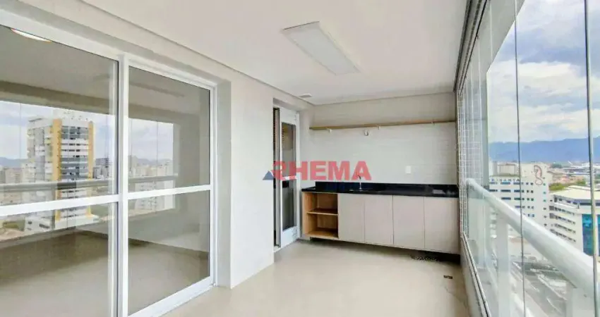 Apartamento com 2 dormitórios para alugar, 81 m² por R$ 8.500,02/mês - Boqueirão - Santos/SP
