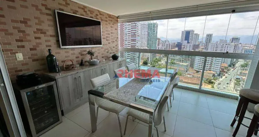 Apartamento com 3 dormitórios à venda, 126 m² por R$ 1.790.000,00 - Boqueirão - Santos/SP