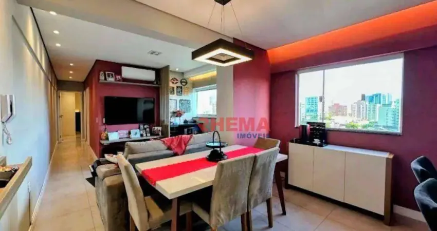 Apartamento com 2 dormitórios à venda, 70 m² por R$ 675.000,00 - Campo Grande - Santos/SP