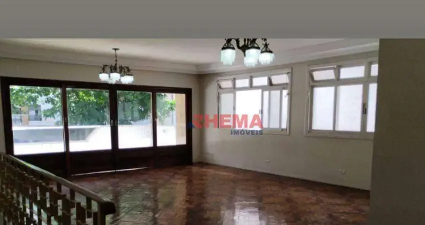 Casa Sobreposta Alta 3 Dormitórios e escritório na Ponta da Praia Locação