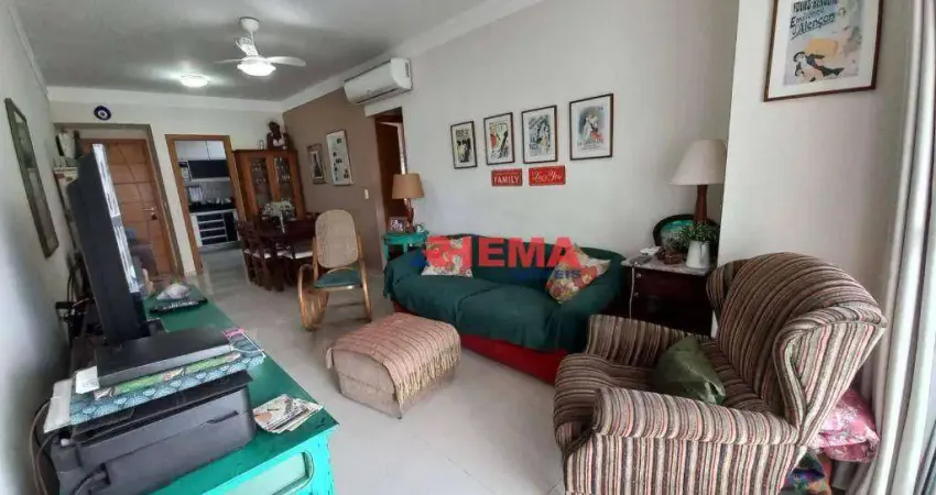 Apartamento com 3 dormitórios à venda, 87 m² por r$ 850.000,00 - campo grande - santos/sp