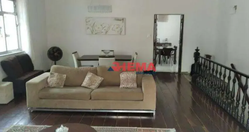 Sobrado com 3 dormitórios à venda, 199 m² por R$ 1.195.000,00 - Boqueirão - Santos/SP