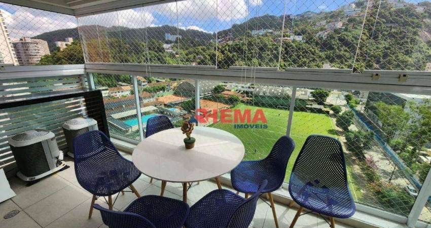 Apartamento com 1 dormitório à venda, 48 m² por R$ 530.000,00 - José Menino - Santos/SP