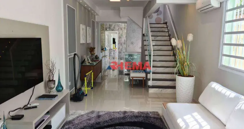 Casa com 4 dormitórios à venda, 261 m² por R$ 2.300.000,00 - Ponta da Praia - Santos/SP