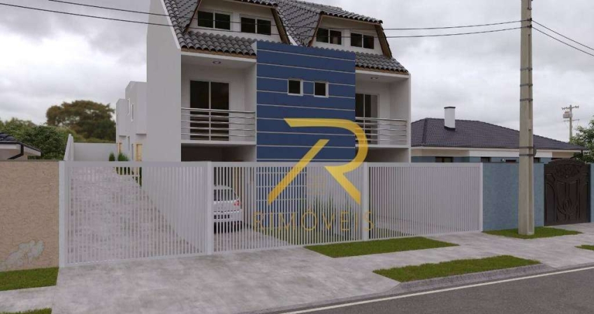 Sobrado à venda, 89 m² por R$ 450.000,00 - Sítio Cercado - Curitiba/PR