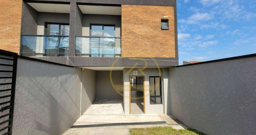 Sobrado com 3 dormitórios à venda, 101 m² por R$ 659.000,00 - Xaxim - Curitiba/PR
