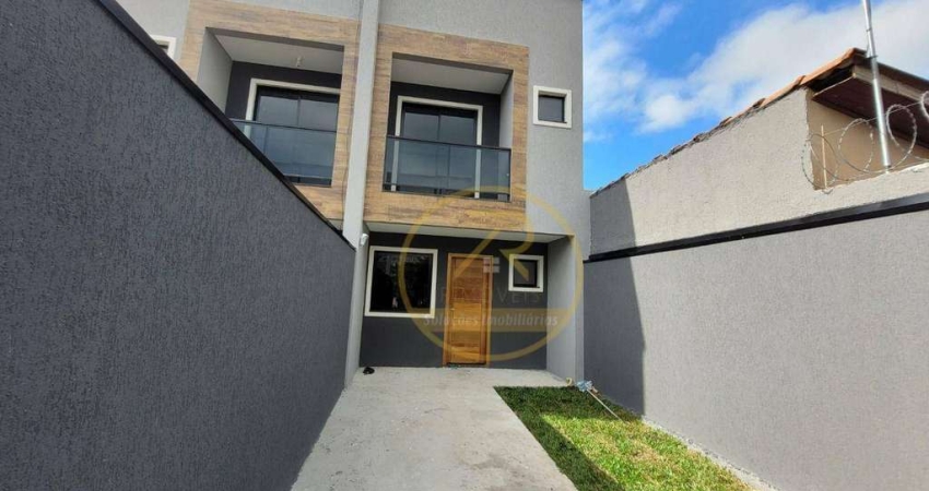 Sobrado à venda, 88 m² por R$ 465.000,00 - Sítio Cercado - Curitiba/PR