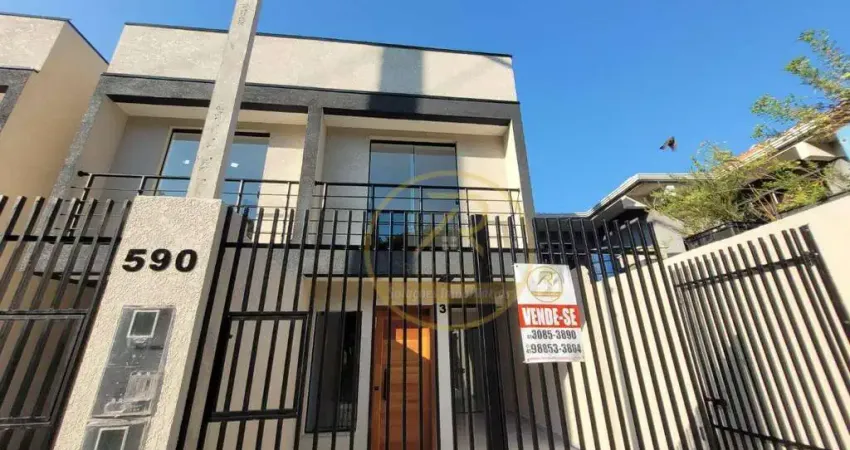 Sobrado à venda, 57 m² por r$ 350.000,00 - sítio cercado - curitiba/pr