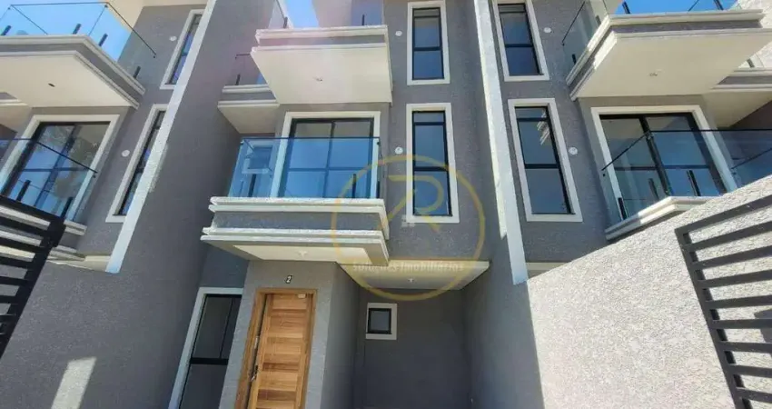 Sobrado com 4 dormitórios à venda, 100 m² por r$ 539.000 - sítio cercado - curitiba/pr