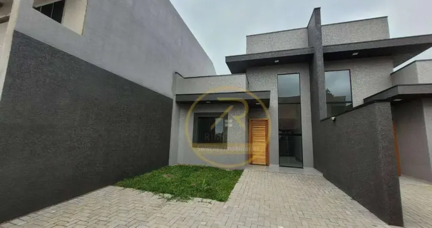 Casa com 3 dormitórios à venda, 56 m² por r$ 440.000 - sítio cercado - curitiba/pr