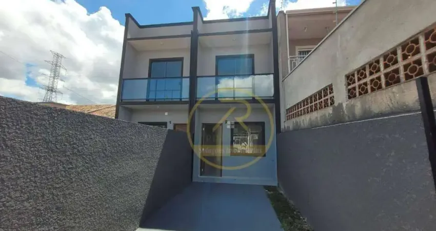 Sobrado com 2 dormitórios à venda, 60 m² por r$ 339.000 - tatuquara - curitiba/pr