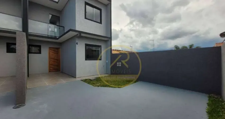 Sobrado com 2 dormitórios à venda, 54 m² por r$ 320.000 - campo de santana - curitiba/pr