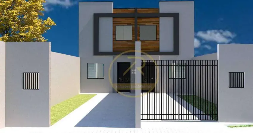 Sobrado com 2 dormitórios à venda, 60 m² por r$ 370.000 - sítio cercado - curitiba/pr