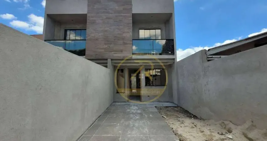 Sobrado com 3 dormitórios à venda, 80 m² por r$ 450.000,00 - sítio cercado - curitiba/pr