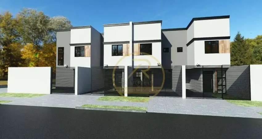 Sobrado com 2 dormitórios à venda, 48 m² por r$ 380.000 - sítio cercado - curitiba/pr