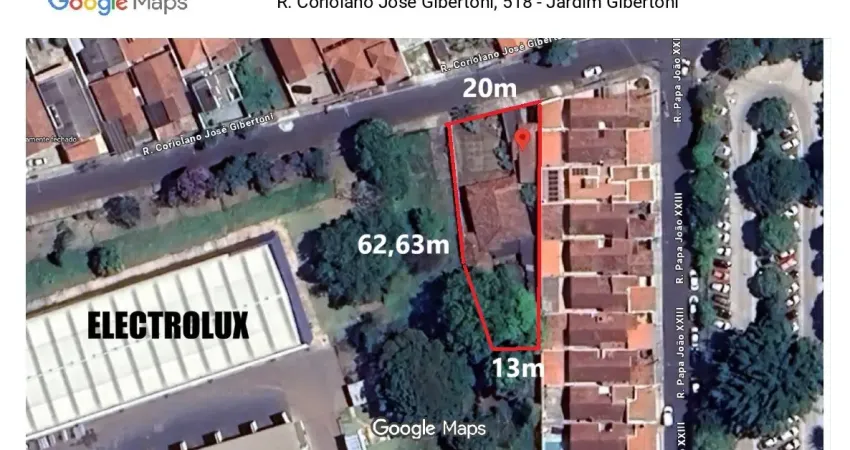 Excelente área com potencial construtivo ao lado da electrolux