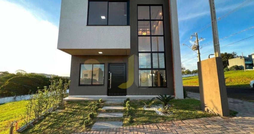 Sobrado com 3 dormitórios à venda, 116 m² por R$ 650.000,00 - Universitário - Cascavel/PR