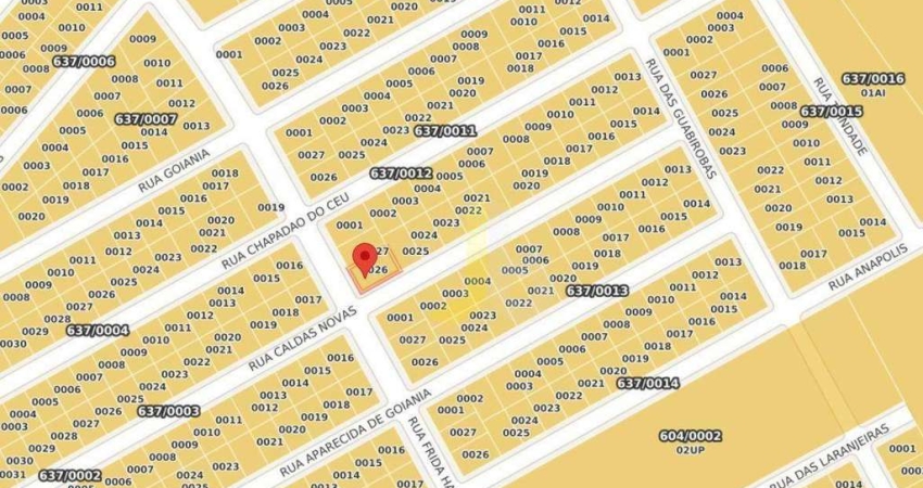 Terreno à venda na Rua Frida Haesbaert Lopes, 1362, Recanto Tropical, Cascavel