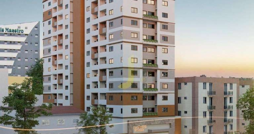 Apartamentos em residencial com ótima localização e desfrutar das áreas de lazer com a família