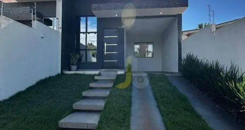 Casa com 1 suite mais 1 dormitório e edicula 92 m² - santa cruz - cascavel/pr