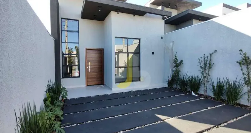 Casa com sobra de terreno no veredas e área gourmet com lavabo