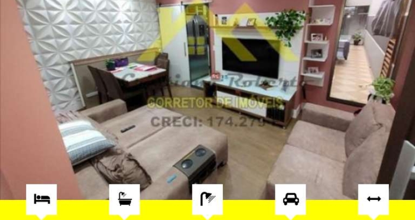Casa para Venda em Guarulhos, Parque Flamengo, 2 dormitórios, 1 suíte, 1 banheiro, 2 vagas