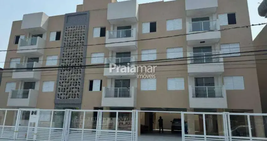 PRÉDIO NOVO | APTO 02 DORMS COM SACADA | 01 VAGA DE GARAGEM ÓTIMA | 60M² | BITARU - SAO VICENTE.