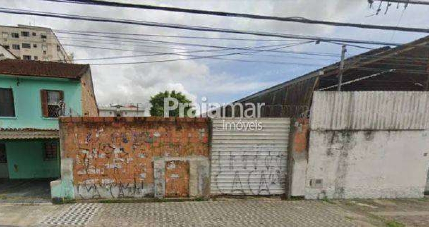 AMPLO TERRENO SANTOS - BTS - CONSTRUIMOS O IMOVEL PARA VOCE. CONSULTE-NOS!!!