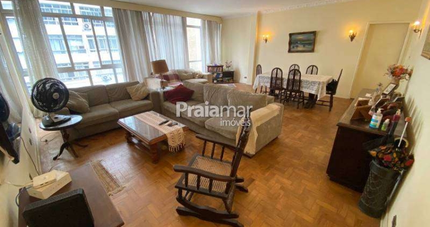 APARTAMENTO 03 DORMS | SALA ENORME 03 AMBIENTES | DEPENDENCIA COMPLETA | GONZAGA - SANTOS