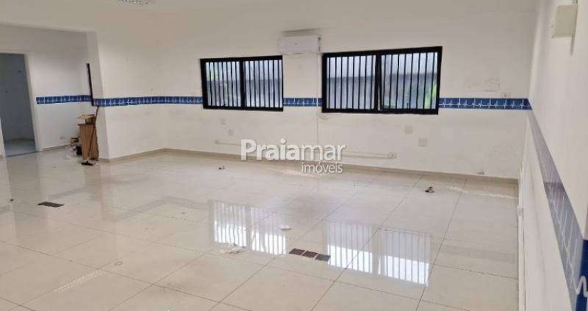 LOJA COMERCIAL | 205,20M² | 06 VAGAS DE GARAGEM | BOQUEIRÃO - SANTOS.