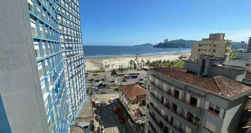 APTO 1 DORM AMPLO I SEM GARAGEM | VISTA MAR I DIVISA SANTOS / S.V