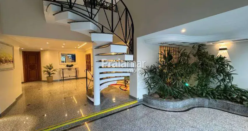 Apto grande 2 dorms + dep completa | 1 suíte | 3 w.c | lazer | 1 vaga | ponta da praia - santos