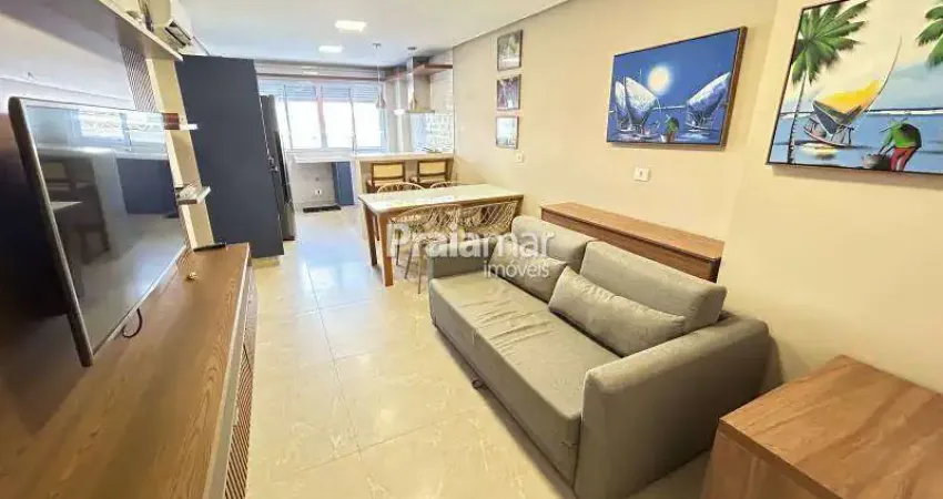 SALA -LIVING / PORTEIRA FECHADA /  40 M² / 01 VAGA / GOZAGUINHA / S.VICENTE