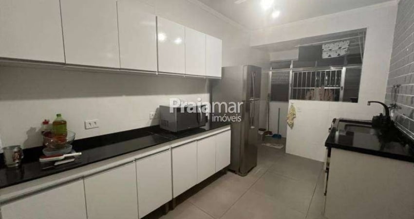 APTO 2 DORMI | 1W.C | 80 M2 | 1 VAGA PRIVATIVA | MOBILIADO | GONZAGA | SANTOS