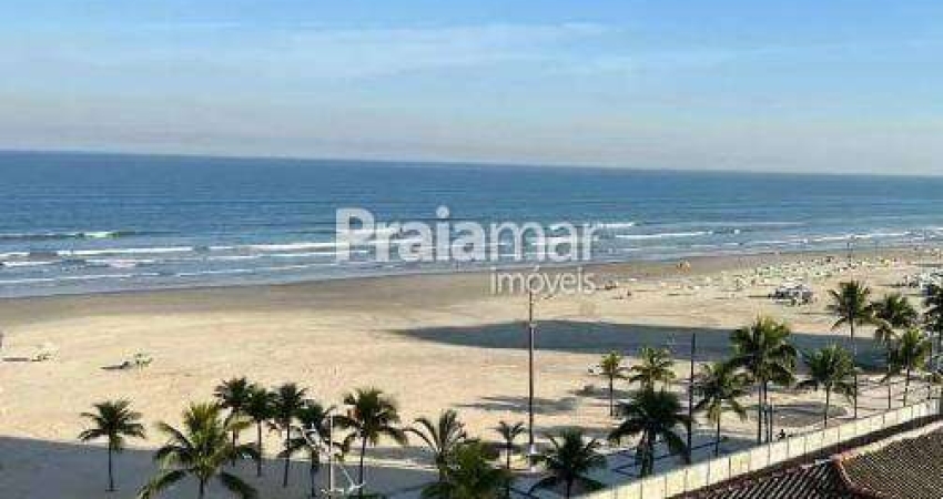 APARTAMENTO À VENDA NA AVIAÇÃO, PRAIA GRANDE - 1 DORMITÓRIO, VISTA PARA O MAR, EXCELENTE LOCALIZAÇÃO