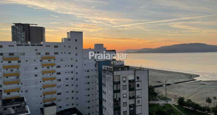 APTO VISTA PARA O MAR | 2 DORMI | 2 W.C | 1 VAGA | 82M2 | SANTOS