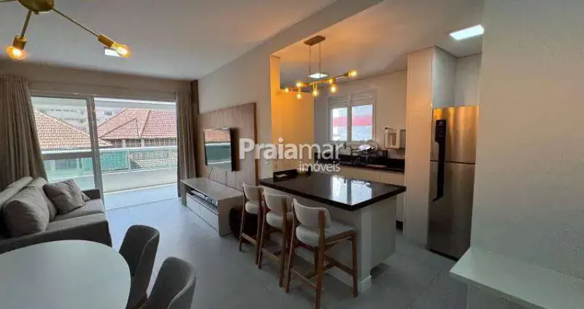 Apto porteira fechada | 2 dorms | 2 suítes | 3 w.c | lazer | 1 vaga privativa | embaré - santos